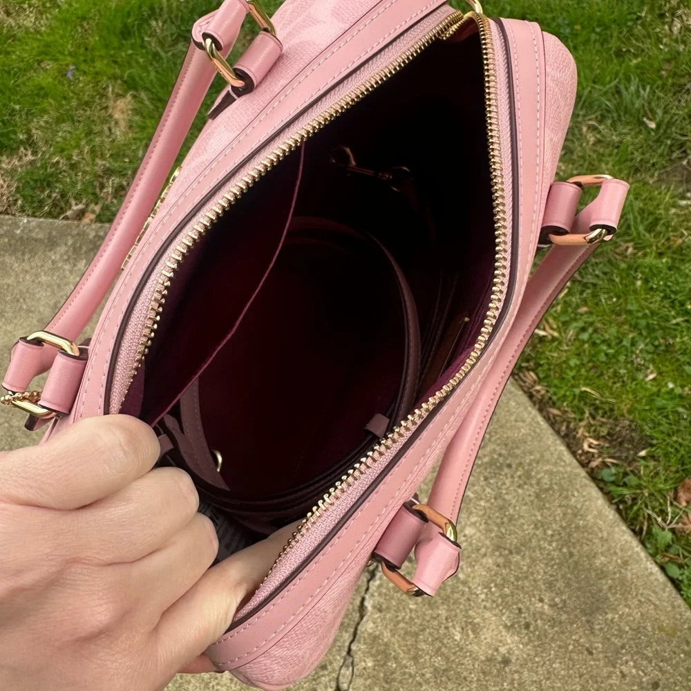 Powder Pink Coach Rowan (medium) - Picture 7 of 7